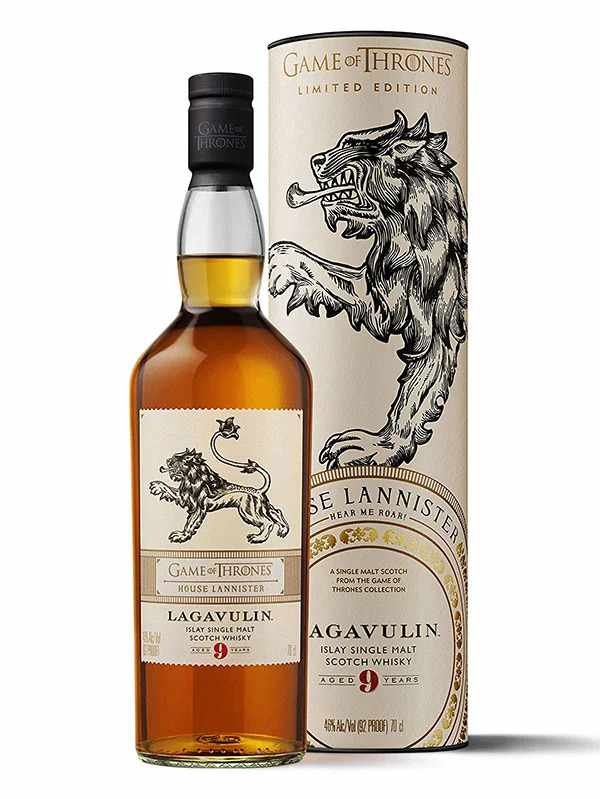 Buy Lagavulin 9 Year Old Scotch | Game of Thrones House Lannister Online - The Barrel Tap Online Liquor Delivered