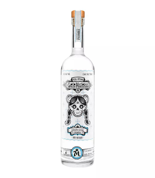 Buy Los Siete Misterios Ensamble Espadin Cuishe Mezcal 750mL Online - The Barrel Tap Online Liquor Delivered