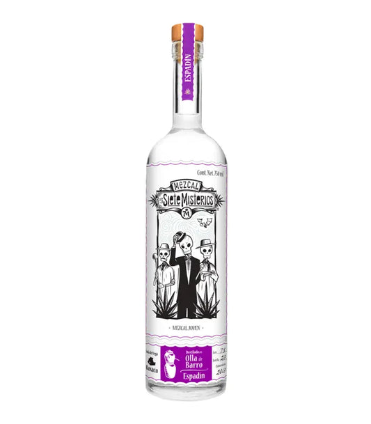 Buy Los Siete Misterios Espadin Olla de Barro Mezcal 750mL Online - The Barrel Tap Online Liquor Delivered