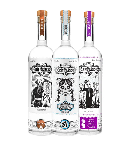 Buy Los Siete Misterios Mezcal Bundle Online - The Barrel Tap Online Liquor Delivered