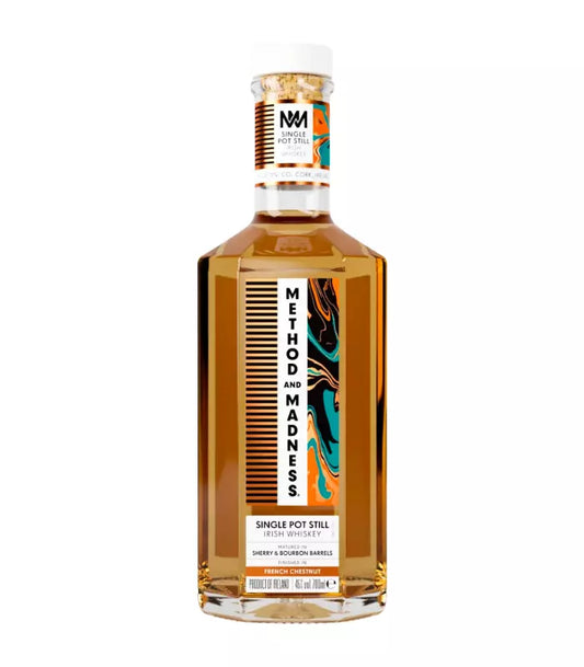 Buy Method and Madness French Chestnut Finish Single Pot Still Irish Whiskey 700mL Online - The Barrel Tap Online Liquor Delivered