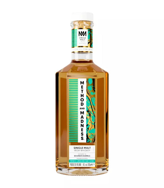 Buy Method and Madness Limousin Oak Cask Irish Whiskey 700mL Online - The Barrel Tap Online Liquor Delivered