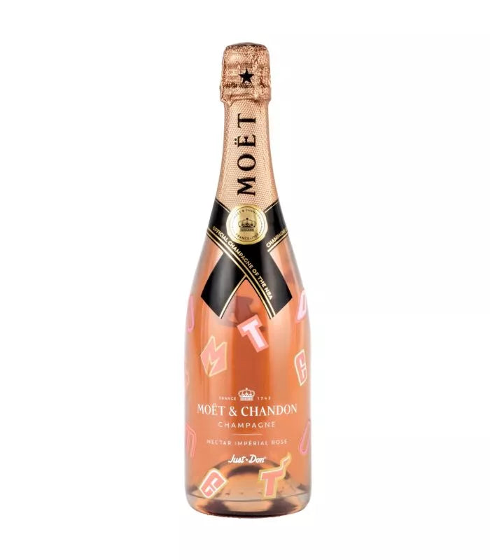 Buy Möet & Chandon "Just Don" NBA Edition Nectar Imperial Rose 750mL Online - The Barrel Tap Online Liquor Delivered