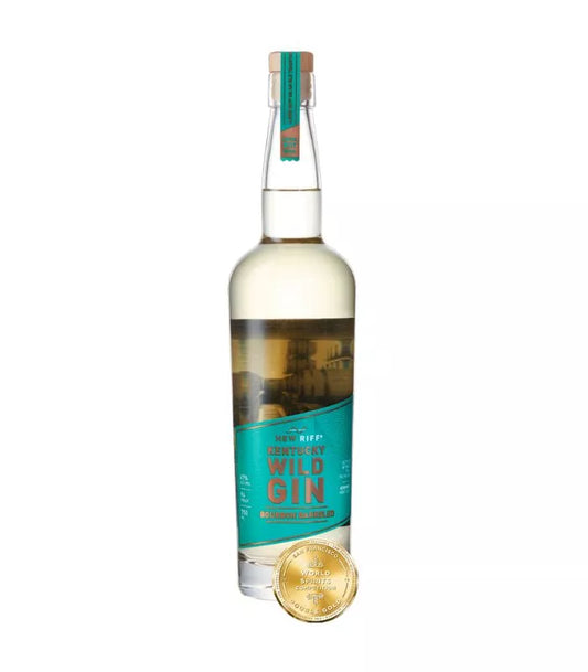 Buy New Riff Kentucky Wild Gin Bourbon Barreled 750mL Online - The Barrel Tap Online Liquor Delivered