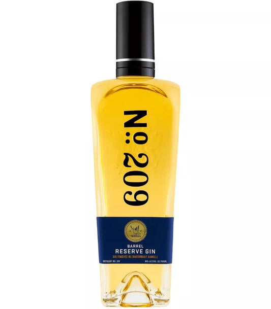 Buy No. 209 Chardonnay Barrel Reserve Gin 750mL Online - The Barrel Tap Online Liquor Delivered