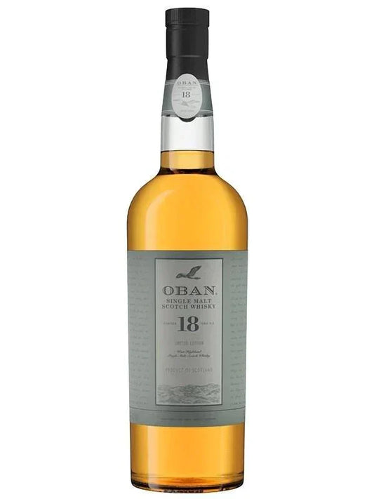 Buy Oban 18 Years Old Single Malt Scotch Whisky 750mL Online - The Barrel Tap Online Liquor Delivered