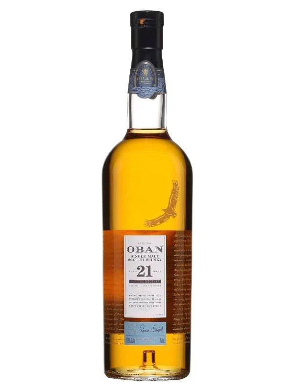 Buy Oban 21 Years Old Single Malt Scotch Whisky 750mL Online - The Barrel Tap Online Liquor Delivered