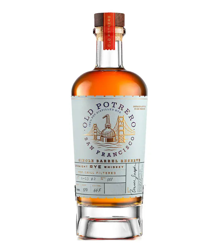 Buy Old Potrero 7 Year Single Barrel Reserve Rye Whiskey 750mL Online - The Barrel Tap Online Liquor Delivered