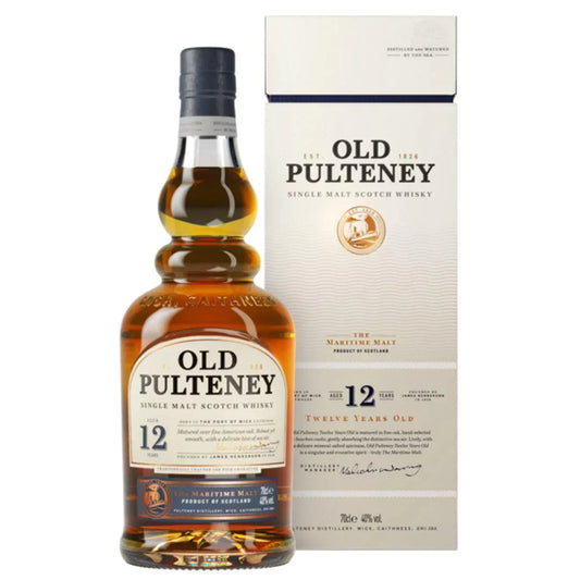 Buy Old Pulteney 12 Years Old Scotch Whiskey 750mL Online - The Barrel Tap Online Liquor Delivered