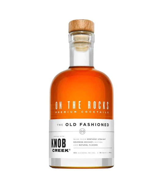 Buy On The Rocks The Old Fashioned Knob Creek Premium Cocktails 375mL Online - The Barrel Tap Online Liquor Delivered