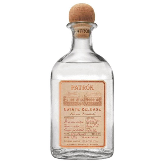 Buy Patron Estate Release Limited Edition Silver Tequila 750mL Online - The Barrel Tap Online Liquor Delivered