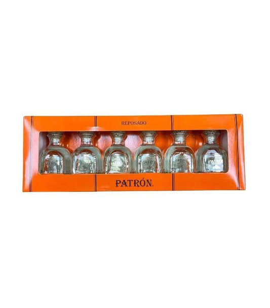 Buy Patron Reposado Tequila 6 Pack Shots Online - The Barrel Tap Online Liquor Delivered