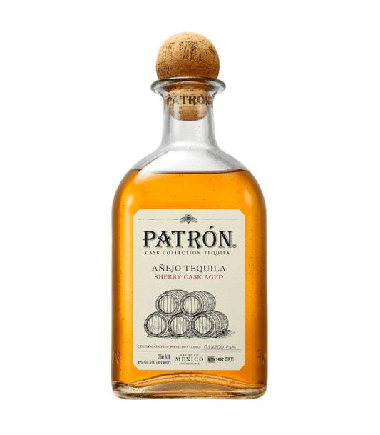 Buy Patron Shery Cask Aged Anejo 750mL Online - The Barrel Tap Online Liquor Delivered