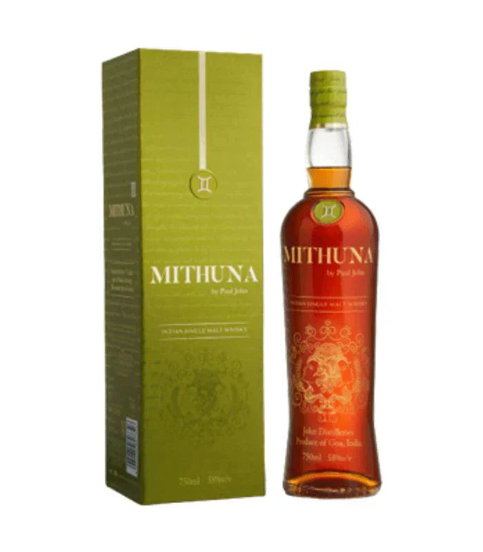 Buy Paul John Mithuna Indian Single Malt Whisky Online - The Barrel Tap Online Liquor Delivered