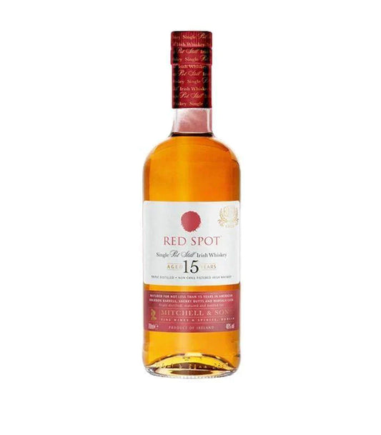 Buy Red Spot 15 Year Single Pot Still Irish Whiskey 750mL Online - The Barrel Tap Online Liquor Delivered