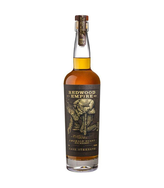 Buy Redwood Empire Cask Strength Emerald Giant Rye Whiskey 750mL Online - The Barrel Tap Online Liquor Delivered