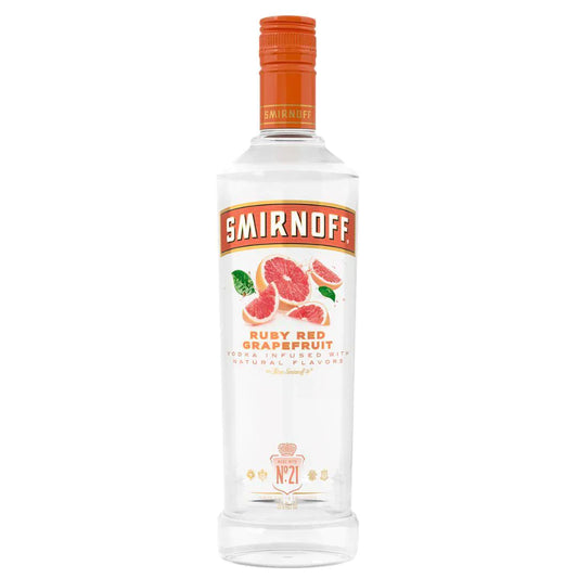 Buy Smirnoff Ruby Red Grapefruit Vodka Online - The Barrel Tap Online Liquor Delivered