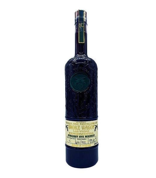 Buy Smoke Wagon Aged 9 Years Experimental Straight Rye Whiskey Barrel Char C 750mL Online - The Barrel Tap Online Liquor Delivered