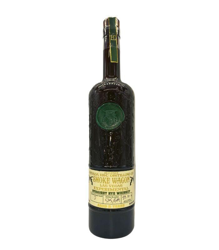 Buy Smoke Wagon Aged 9 Years Experimental Straight Rye Whiskey Barrel Char D 750mL Online - The Barrel Tap Online Liquor Delivered