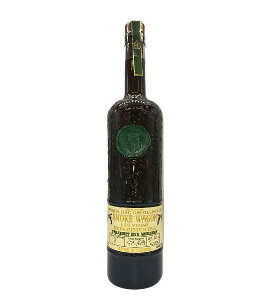 Buy Smoke Wagon Aged 9 Years Experimental Straight Rye Whiskey Barrel Char D 750mL Online - The Barrel Tap Online Liquor Delivered