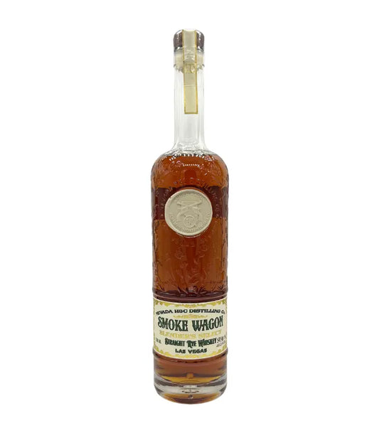 Buy Smoke Wagon Blender's Select Straight Rye Whiskey 750mL Online - The Barrel Tap Online Liquor Delivered
