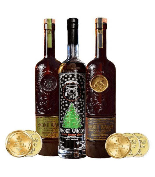 Buy Smoke Wagon Bourbon Whiskey Bundle Online - The Barrel Tap Online Liquor Delivered