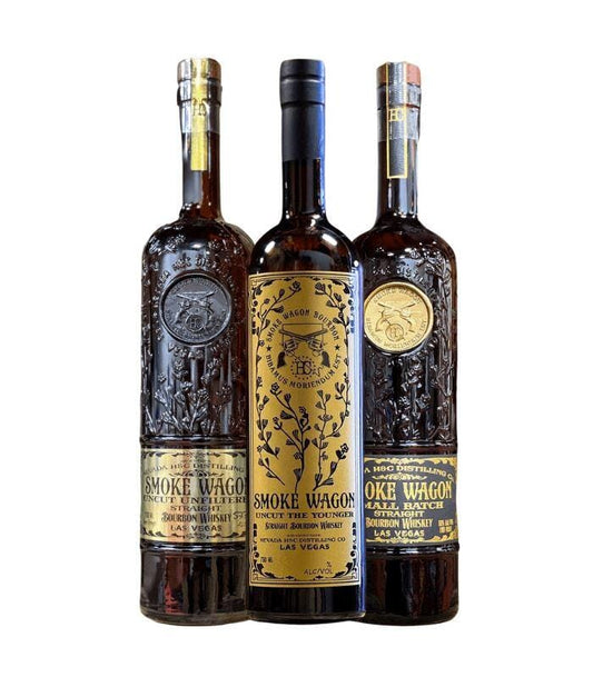 Buy Smoke Wagon Uncut The Younger Straight Bourbon Whiskey Bundle Online - The Barrel Tap Online Liquor Delivered