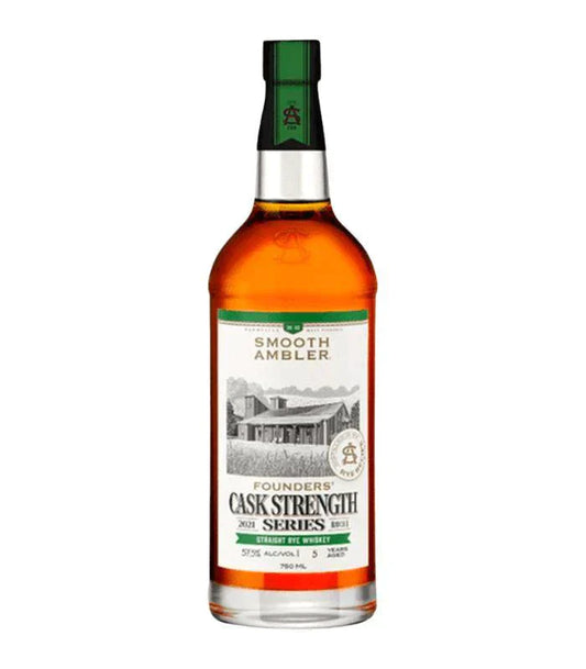 Buy Smooth Ambler Founders Cask Strength Series 2021 Batch 1 750mL Online - The Barrel Tap Online Liquor Delivered