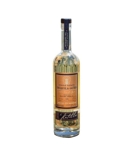 Buy Tequila Ocho Single Estate Extra Anejo Las Presas 2018 750mL Online - The Barrel Tap Online Liquor Delivered