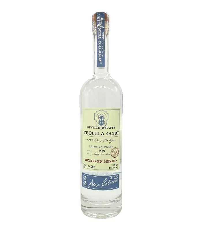 Buy Tequila Ocho Tequila Plata Mesa Colorada 2023 Online - The Barrel Tap Online Liquor Delivered