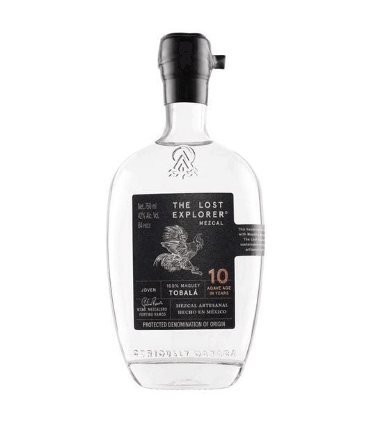 Buy The Lost Explorer 10 Year Old Tobala Mezcal 750mL Online - The Barrel Tap Online Liquor Delivered