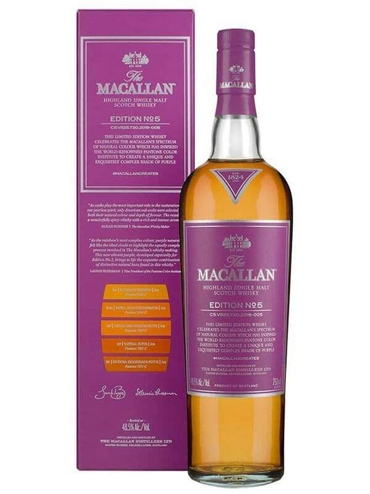 Buy The Macallan Edition No. 5 Scotch Whisky 750ml Online - The Barrel Tap Online Liquor Delivered