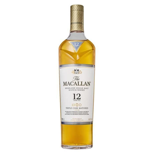 Buy The Macallan Triple Cask Matured 12 Years Old Scotch 750mL Online - The Barrel Tap Online Liquor Delivered
