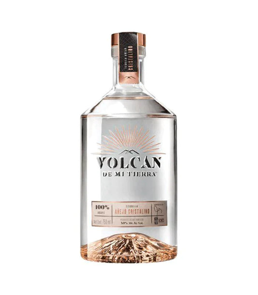 Buy Volcan De Mi Tierra Anejo Cristalino Tequila 750mL Online - The Barrel Tap Online Liquor Delivered