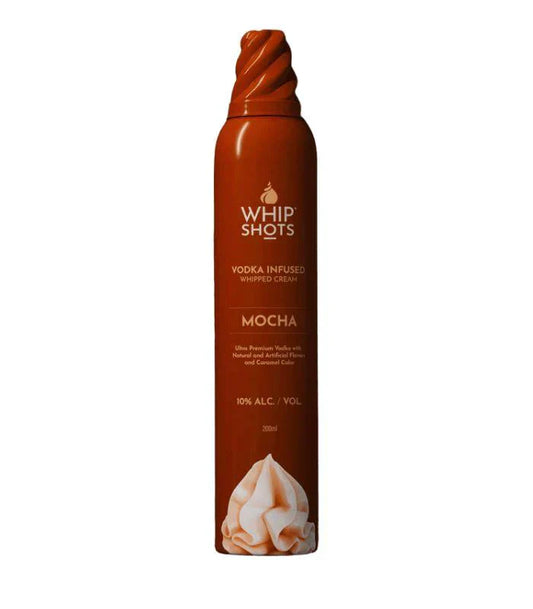 Buy Whip Shots Vodka Infused Mocha Whip Cream by Cardi B Online - The Barrel Tap Online Liquor Delivered