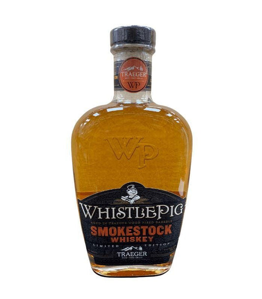 Buy WhistlePig Smokestock Aged In Traeger Wood Fired Barrels Limited Edition 750mL Online - The Barrel Tap Online Liquor Delivered