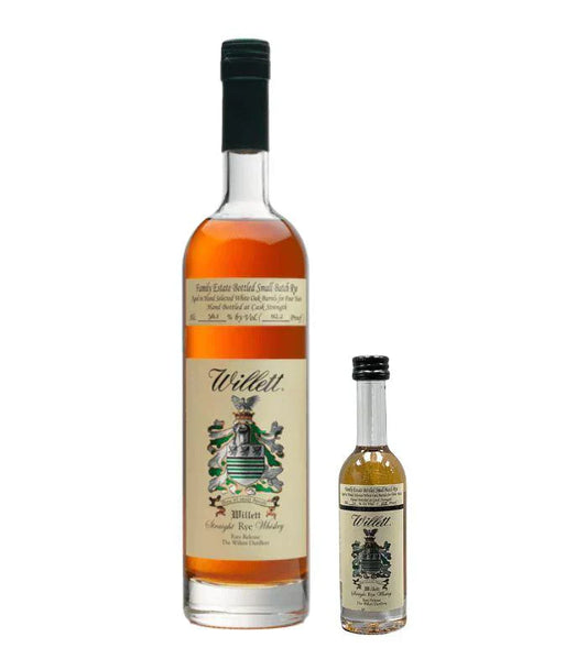 Buy Willett Family Estate 4 & 3 Year Old Rye Whiskey Bundle Online - The Barrel Tap Online Liquor Delivered